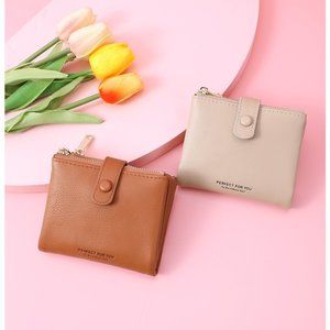 Minimalist Contemporary Soft Medium Wallet for Women